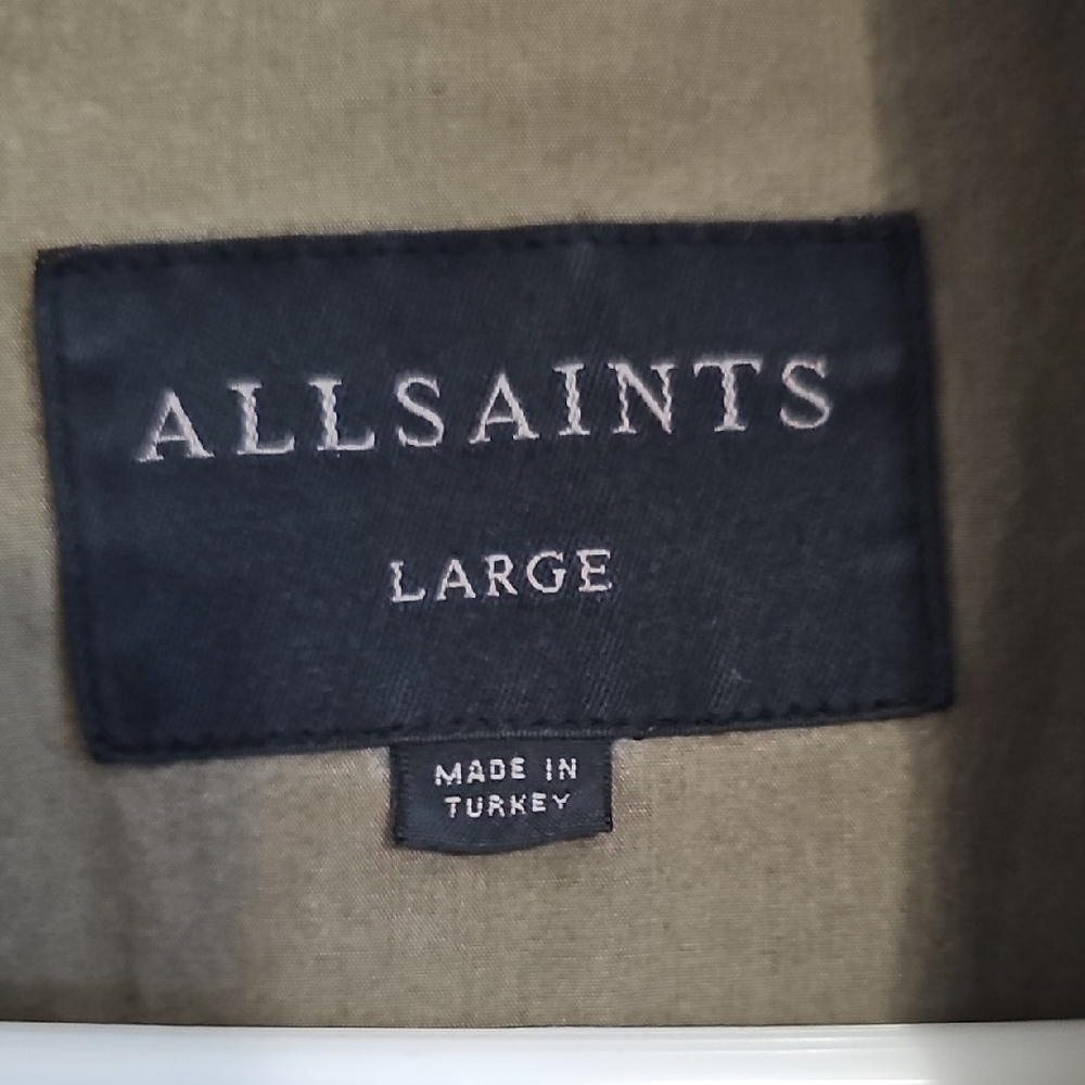 All Saints Olive Field Jacket - Picture 2 of 5